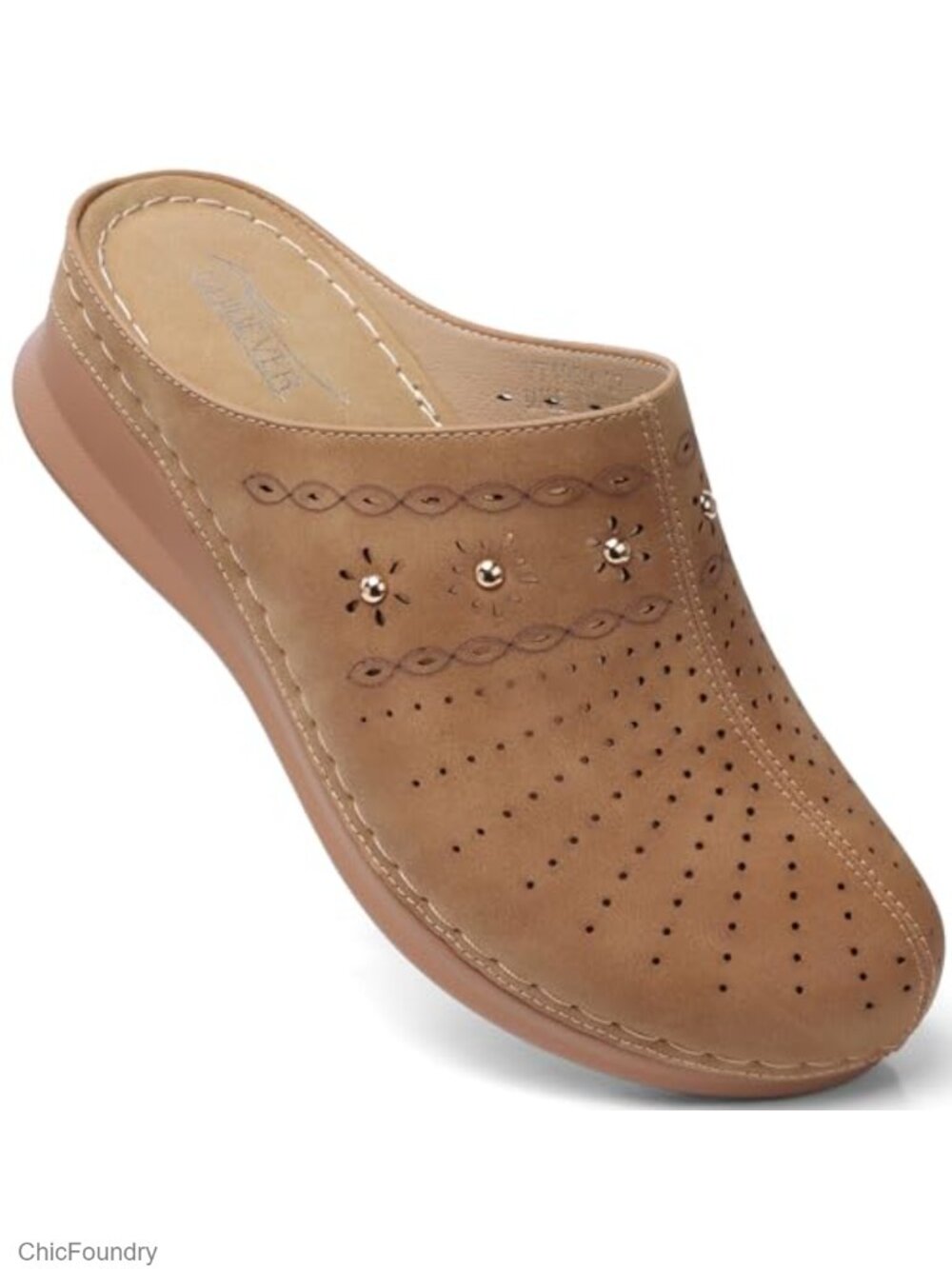 Women's Slip On Clogs Closed Toe Mules Comfort Arch Support